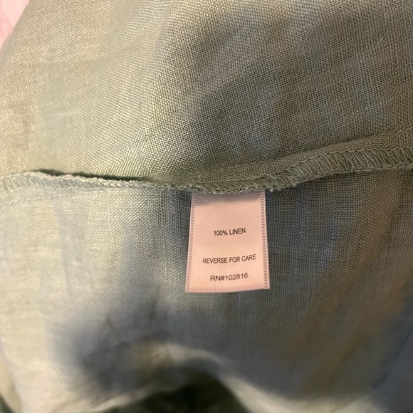 Garnet Hill Green Sleeveless Dress - Picture 6 of 7